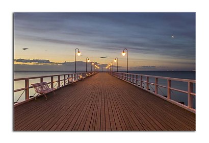 Fototapeta Wooden Pier by the sea 24846